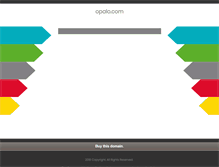 Tablet Screenshot of opalo.com